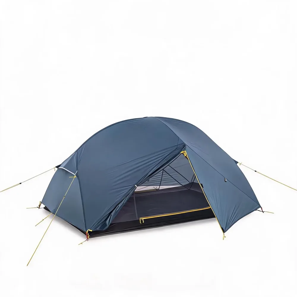 Backpacking Tent 2 person blue 3000mm