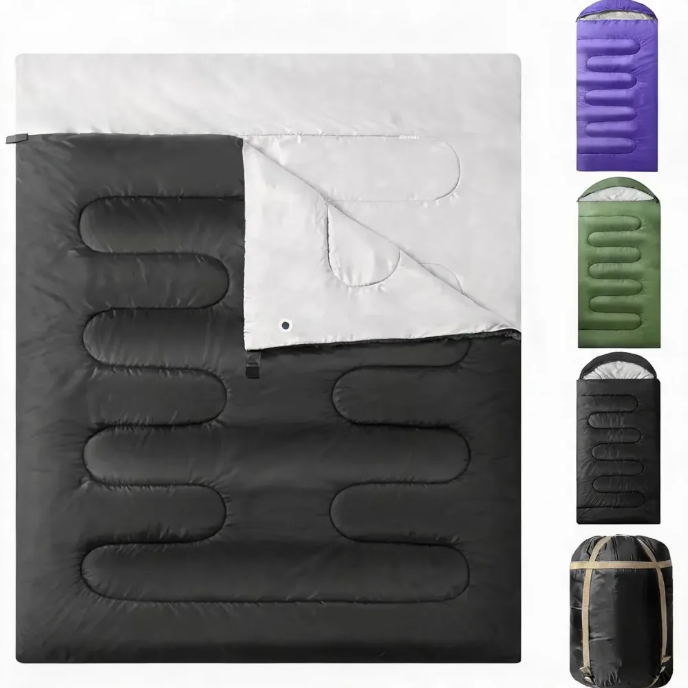 Sleeping Bag 59" 87" grey