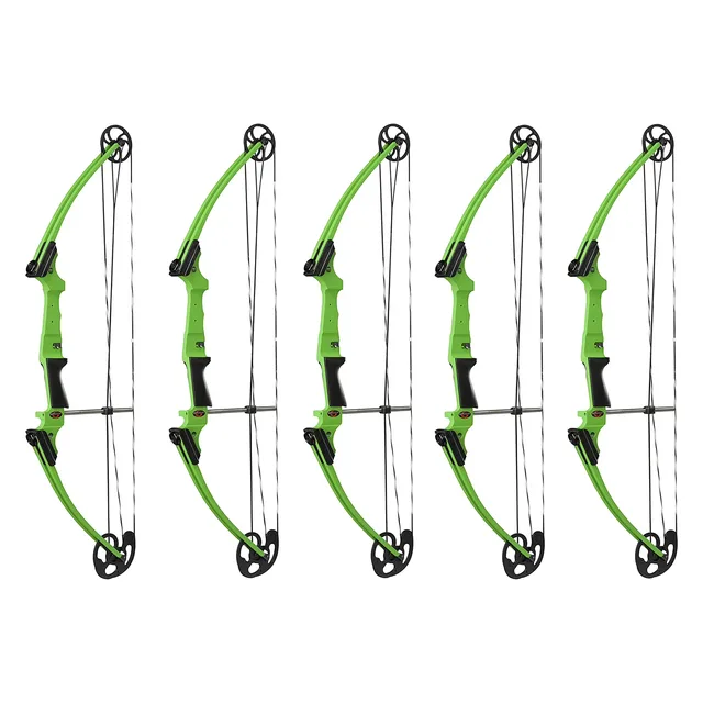 Bow 5 pack adjustable green