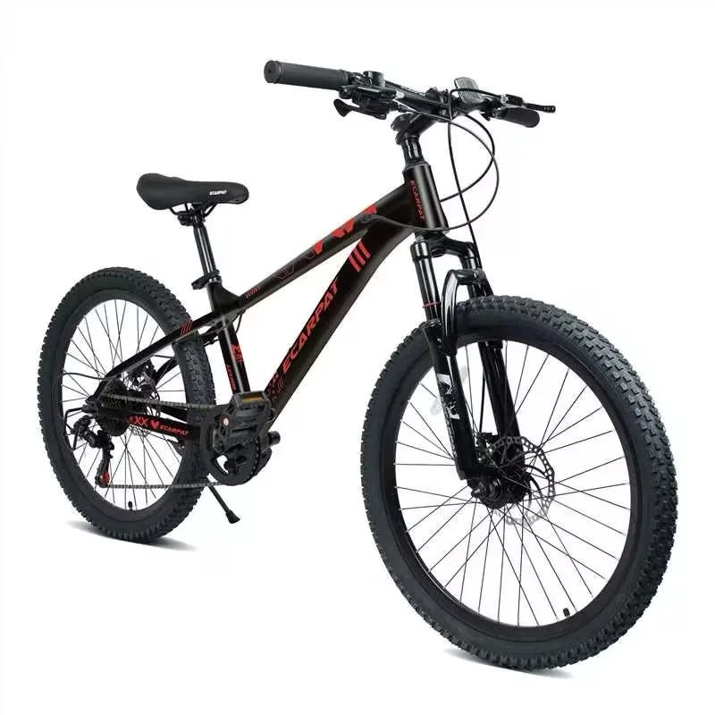 Mountain Bike 24 inch black heavy-duty