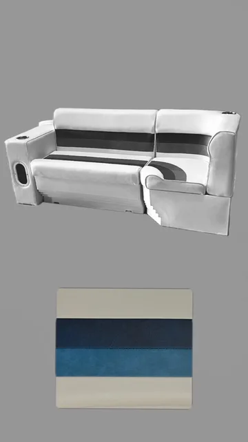 Pontoon Furniture white red grey