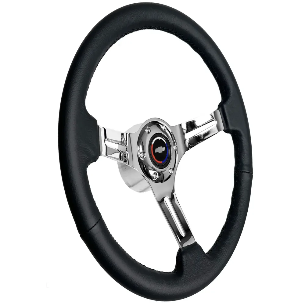 Wrapped Steering black 2.5" 14"