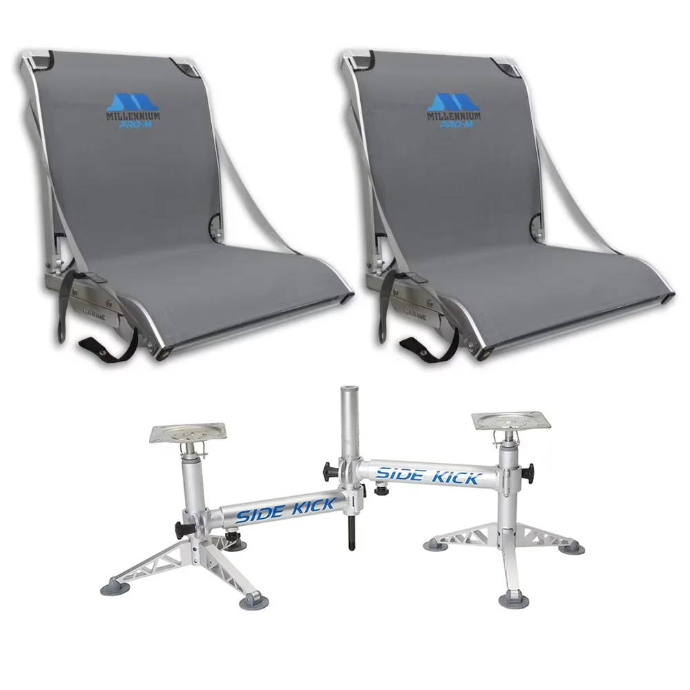 Boat Seat adjustable gray 400 lbs