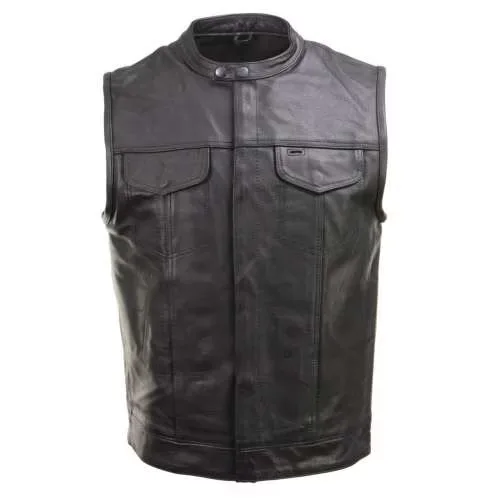 Leather Motorcycle black 1.1mm 75 lb