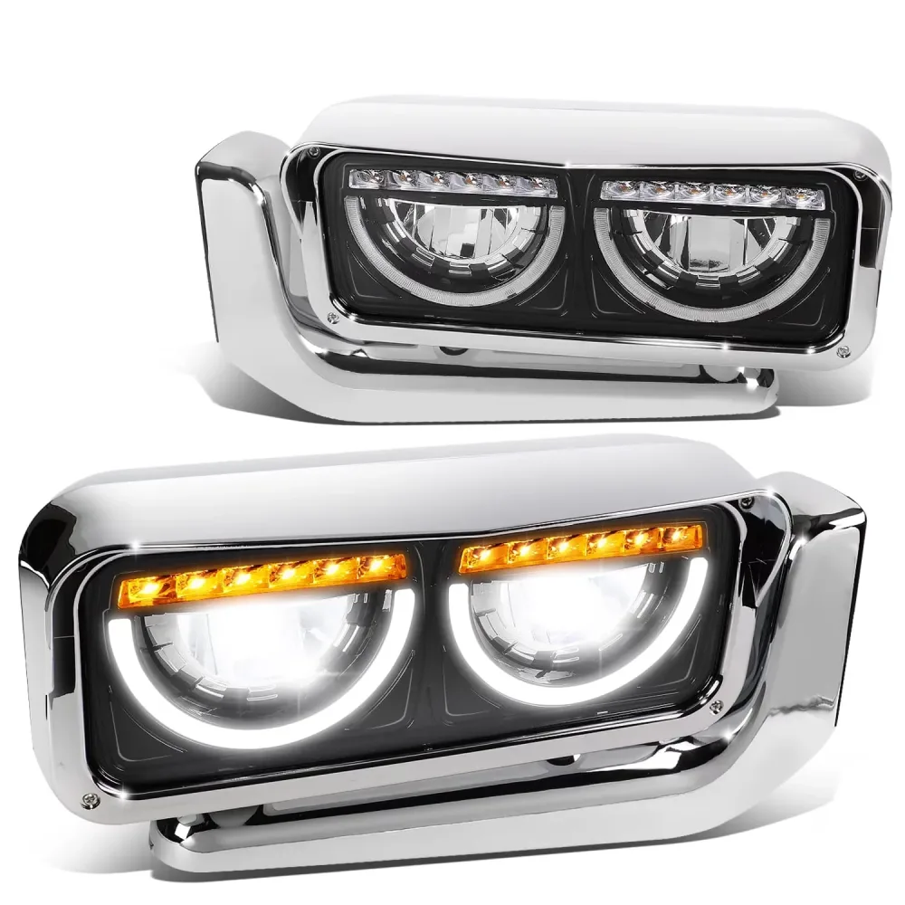 Lamp led black white