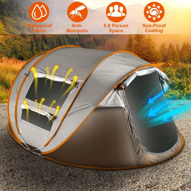 Tent Waterproof 5-8 person 84ft