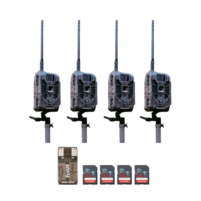 Trail Camera 4 pack brown 12v