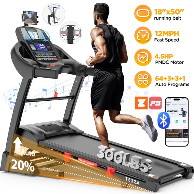 Exercise Machine 300 lb 4.5 hp folding