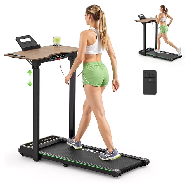Treadmill 350lbs portable adjustable