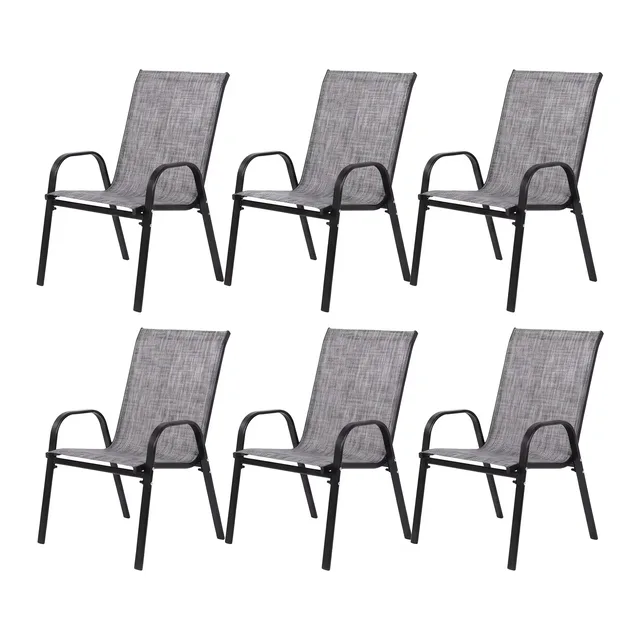 Chair grey waterproof black