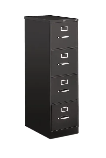 Filing Cabinet black 25" locking