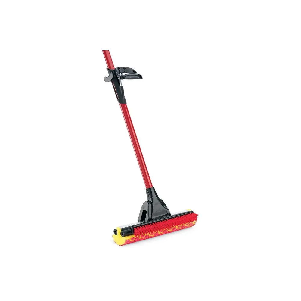 Brush 12" red black