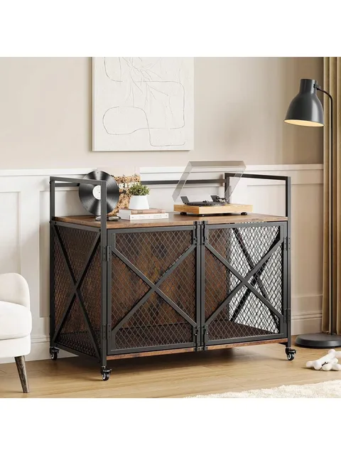 Dog Crate 41 inch locking brown