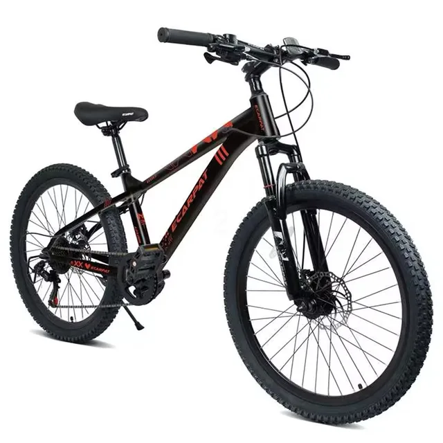 Mountain Bike black red 24 in