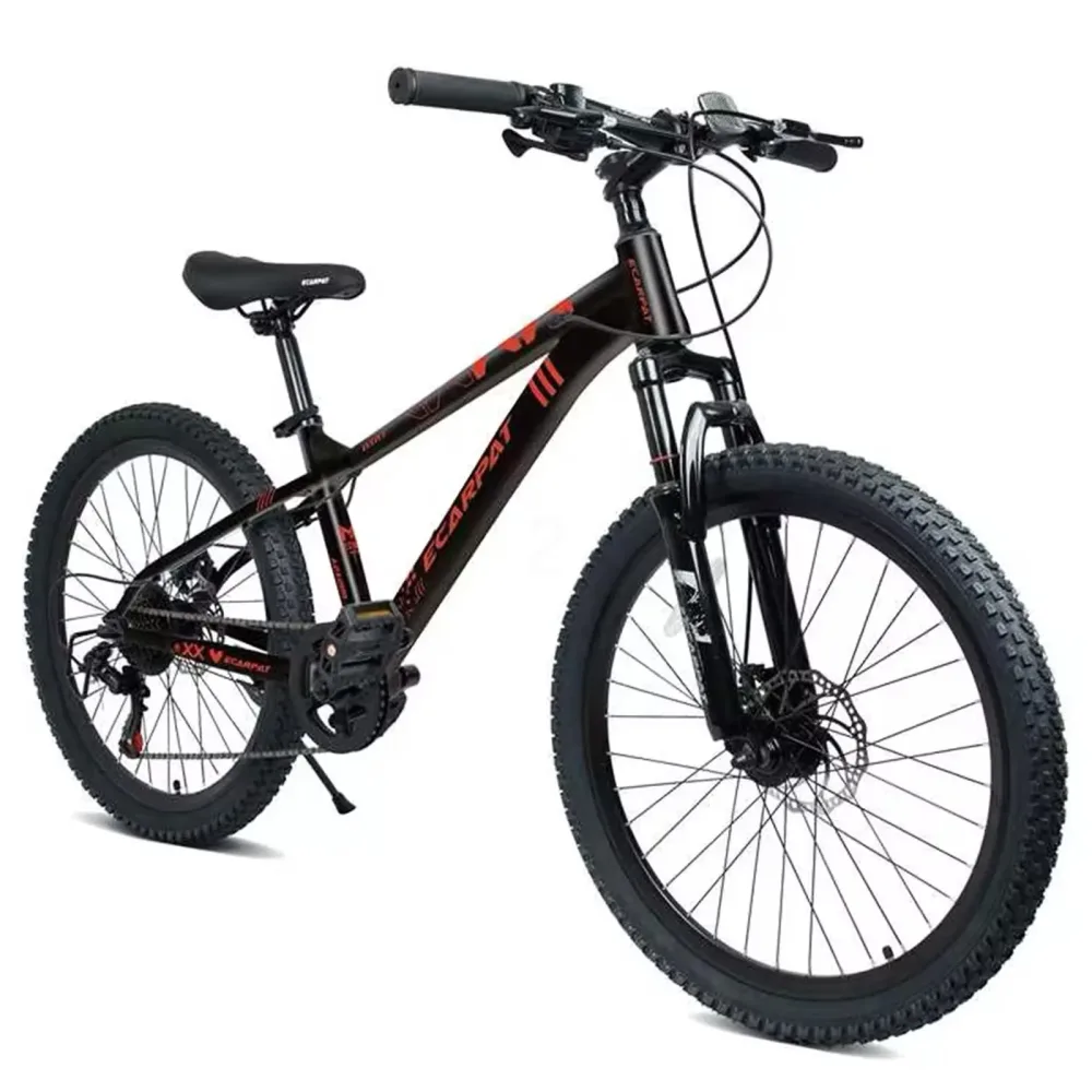 Mountain Bike black red 24 in