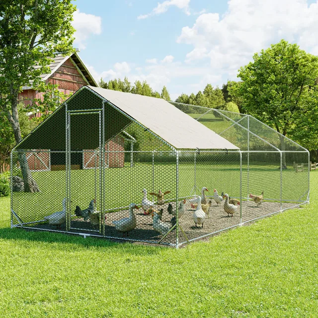 Chicken Coop waterproof weatherproof silver