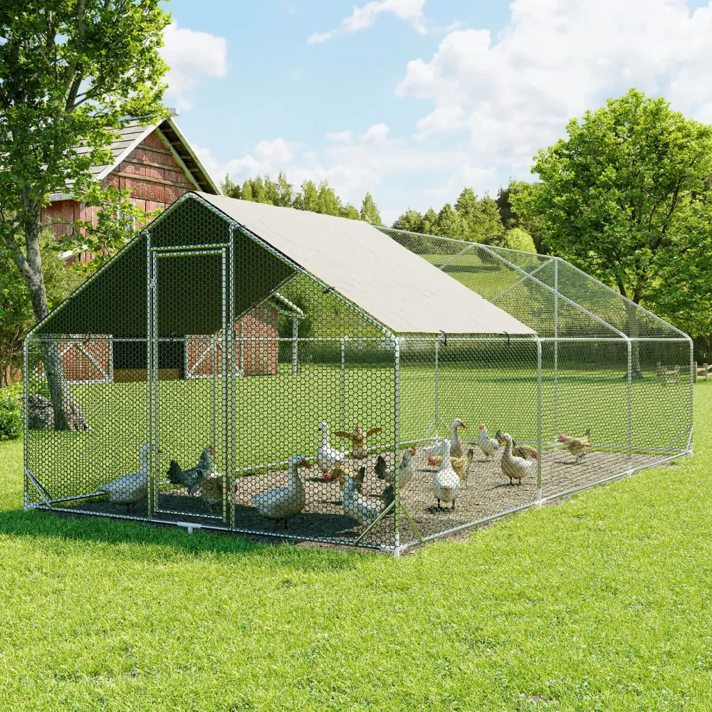 Chicken Coop waterproof weatherproof silver