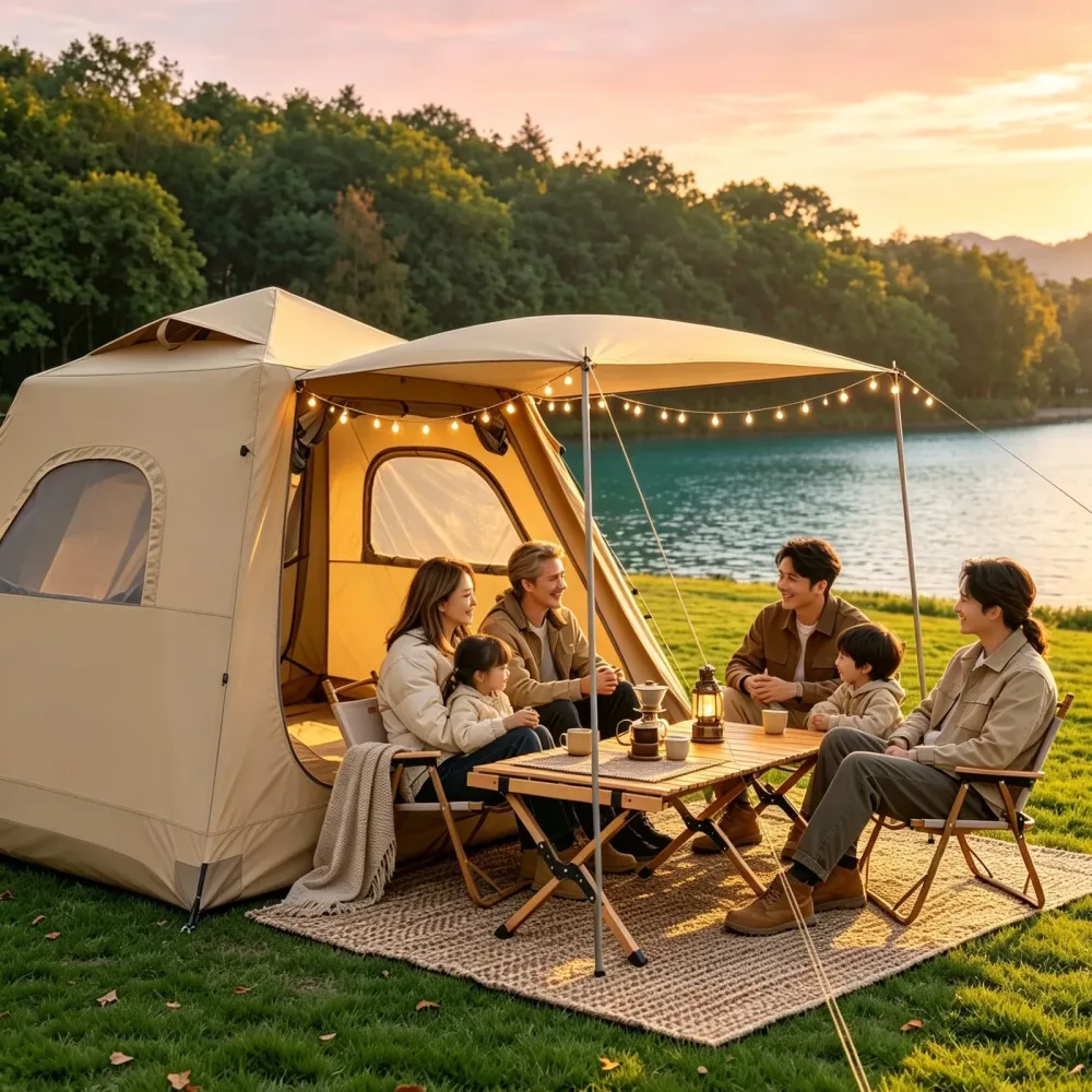 Inflatable Tent 4 person waterproof 10 cm
