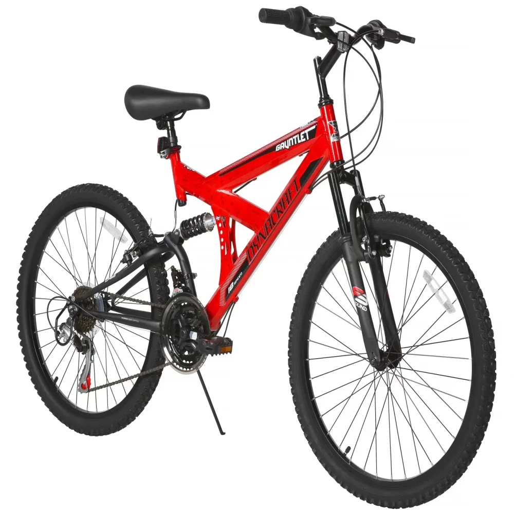 Mountain Bike 24" red adjustable