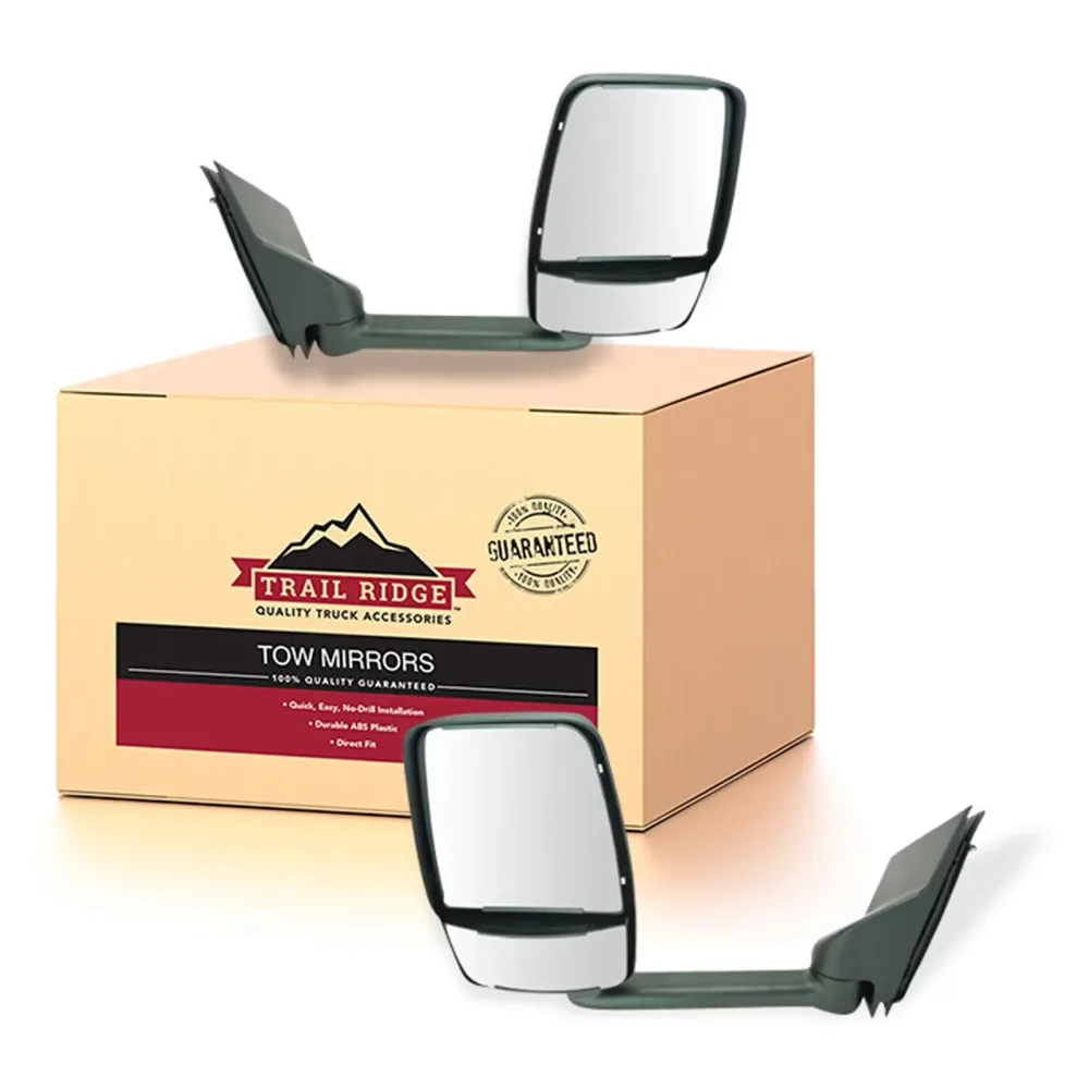 Towing Mirror black folding