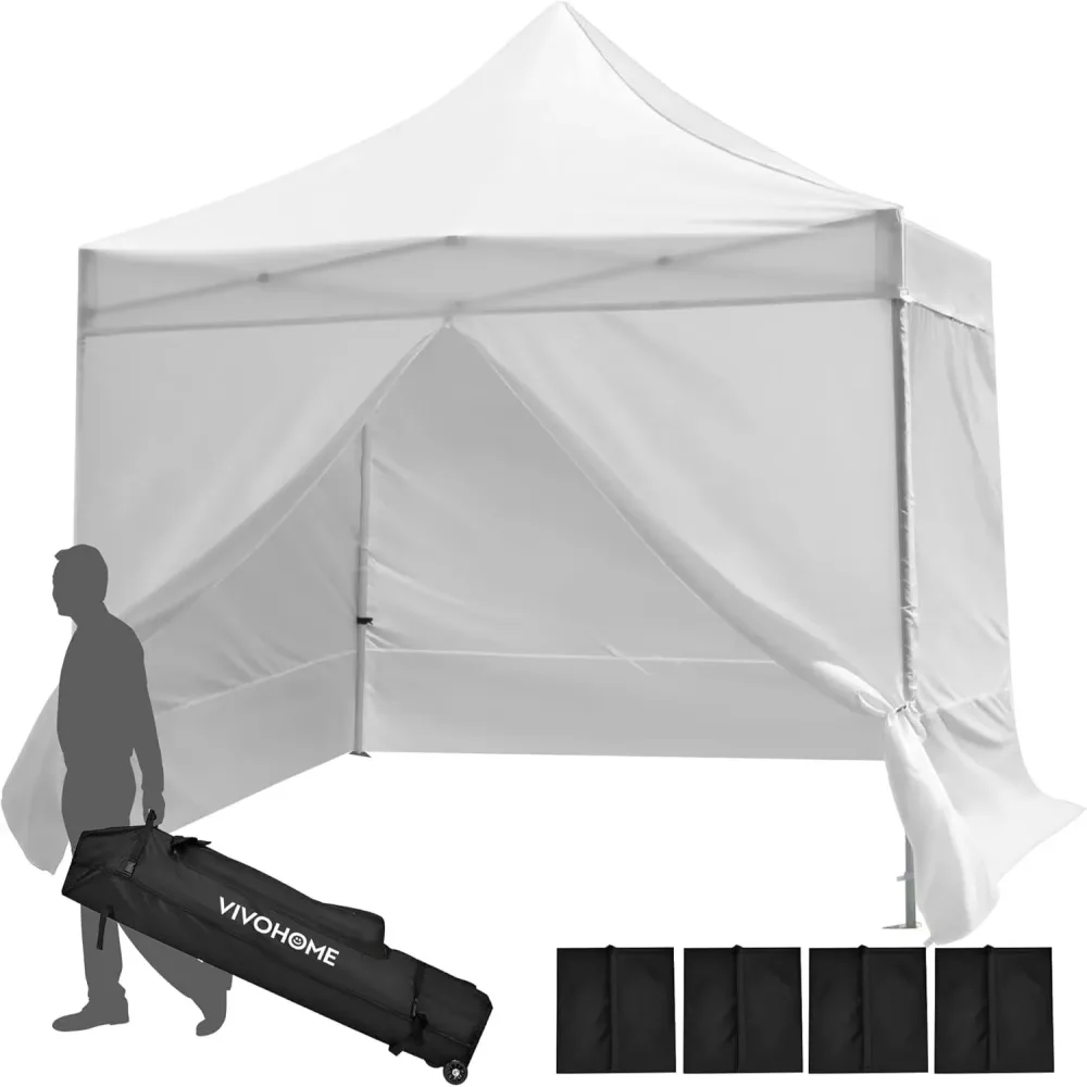 Tent 8' 8 ft white