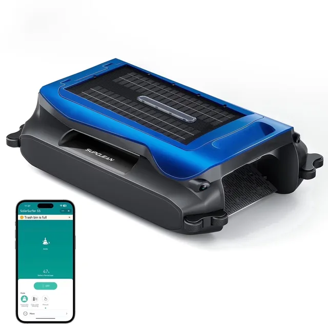 Robotic Pool rechargeable blue