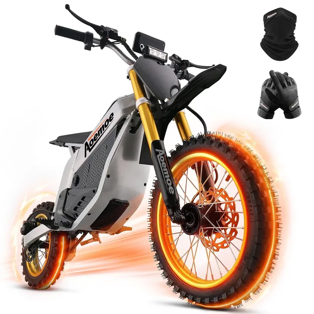 Dirt Bike 3000w black 220lbs