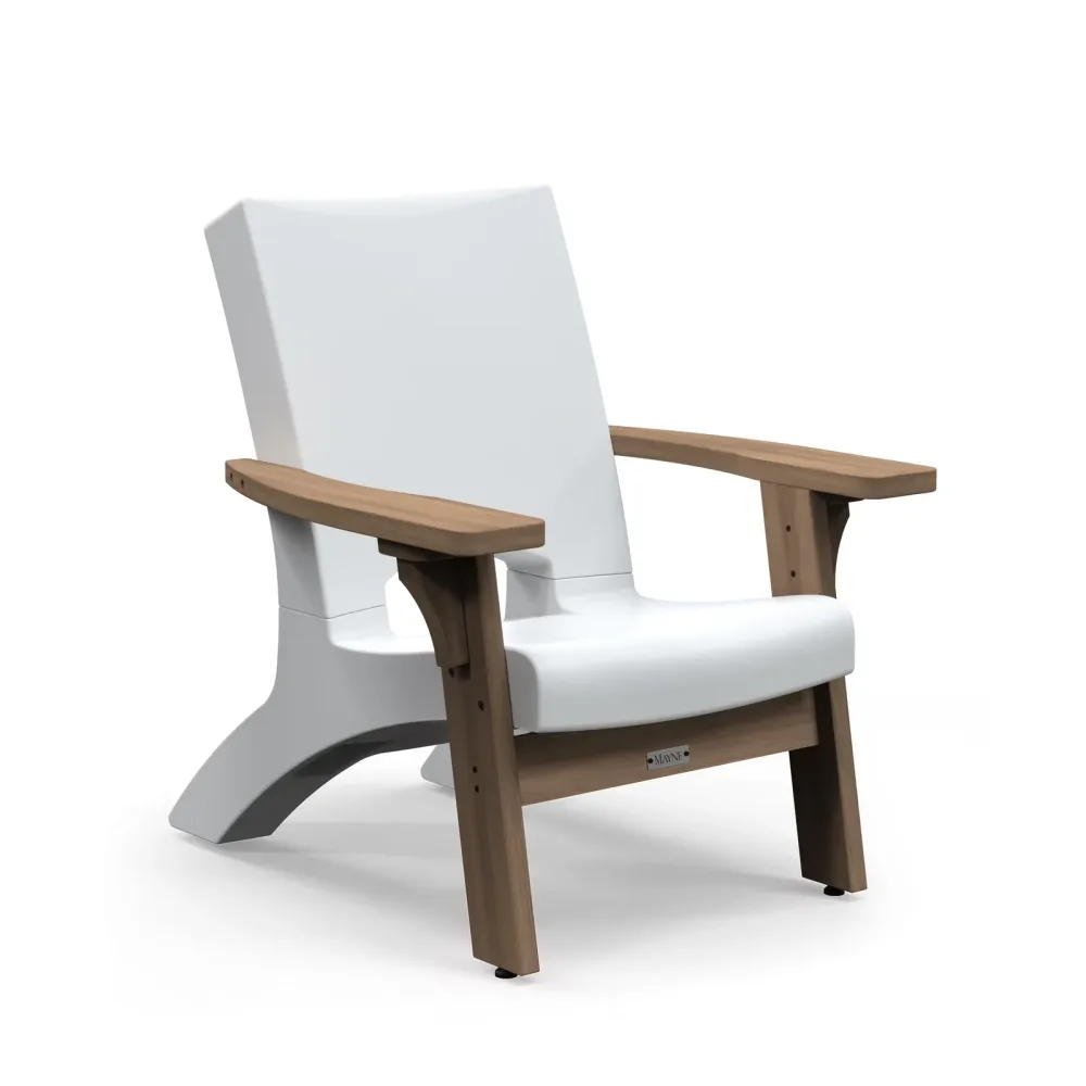 Chair white 350lbs gray