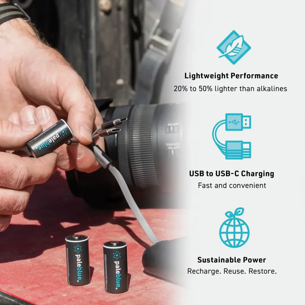 Rechargeable Battery blue