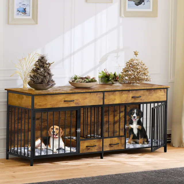 Dog Crate 74.8" 4 inch 22"