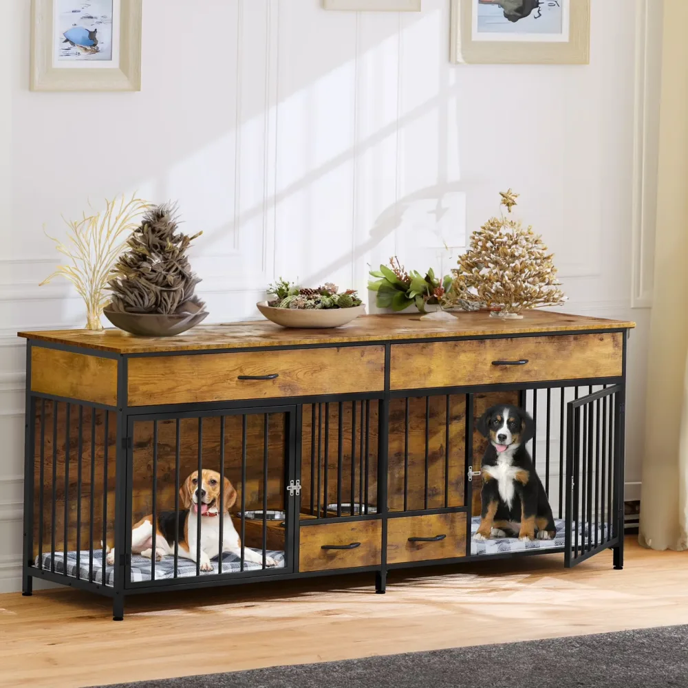 Dog Crate 74.8" 4 inch 22"