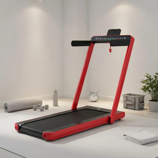 Folding Treadmill red 2.25hp