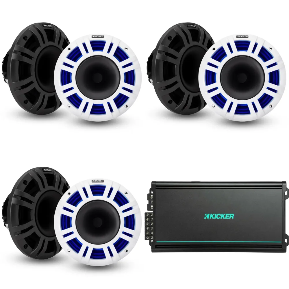 Speaker 3 pair led 8"