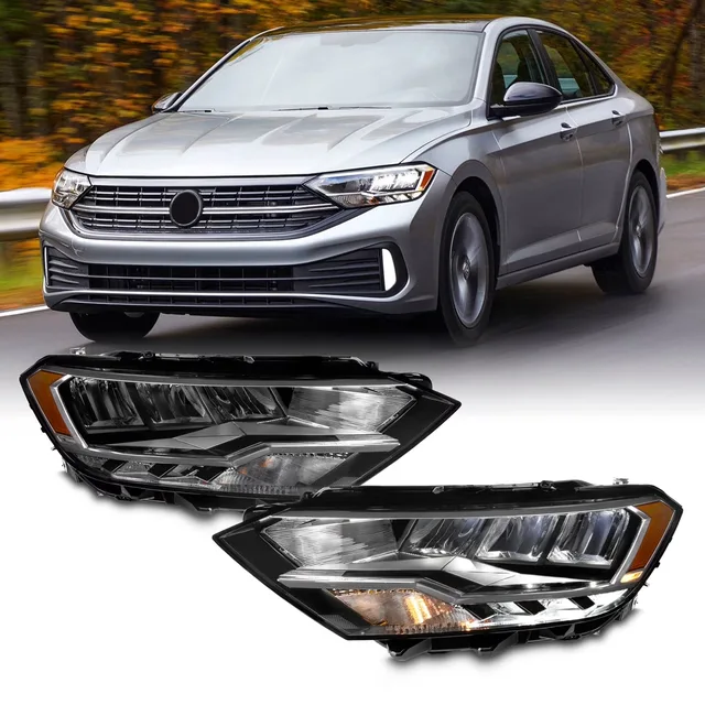 Projector Headlights led black