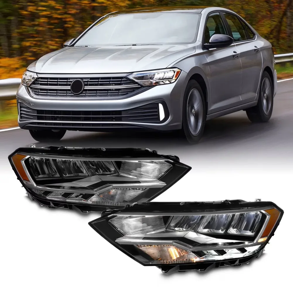 Projector Headlights led black