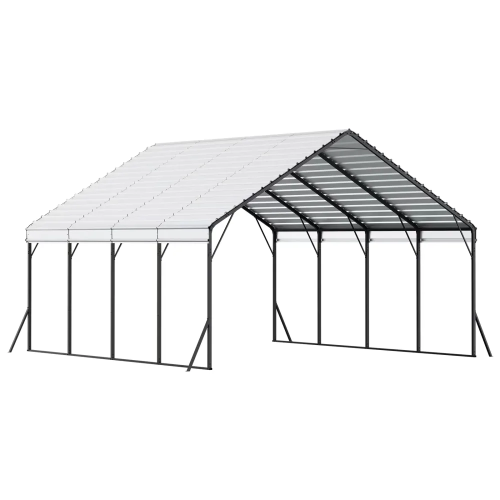 Metal Carport 20 ft 35 lbs 0.04 in