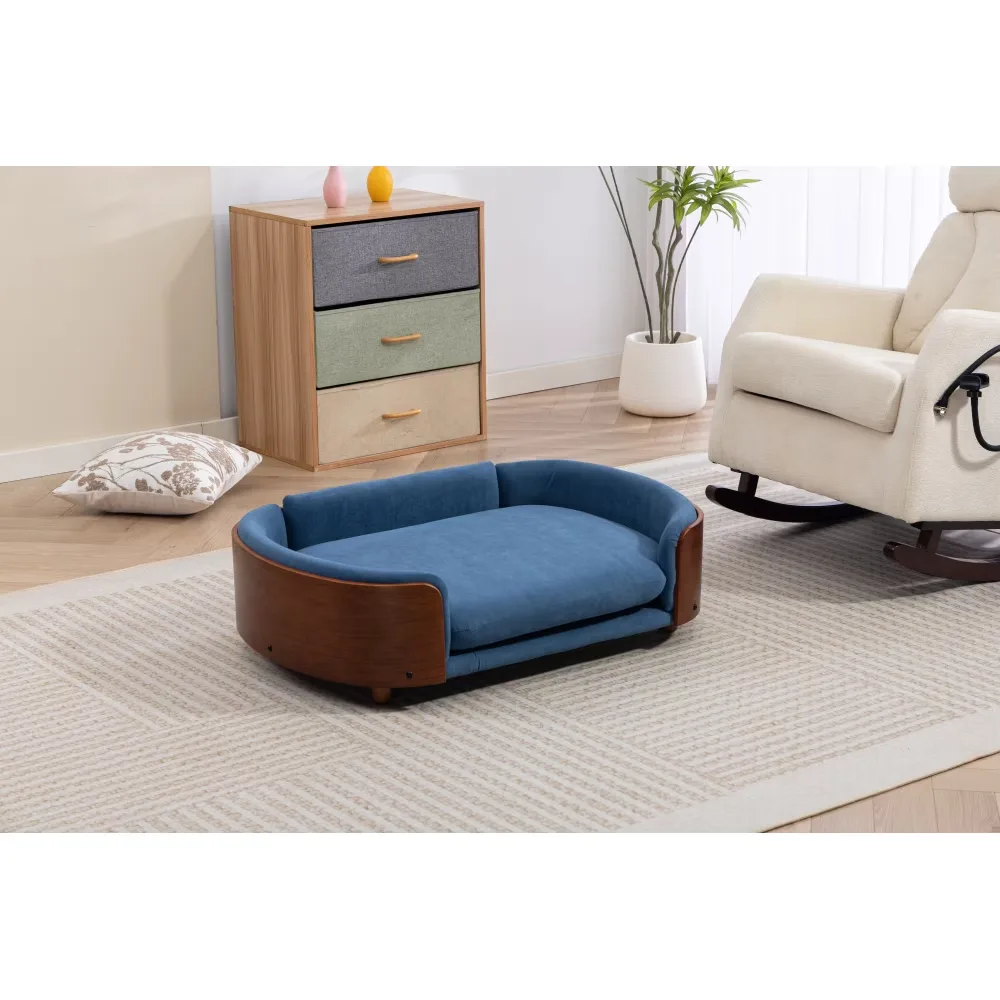 Dog Bed blue