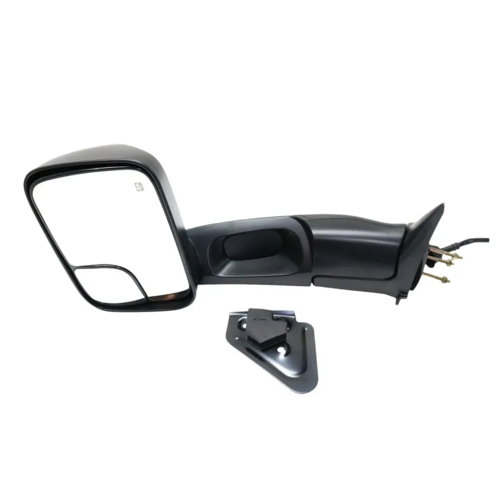 Door Mirror black folding