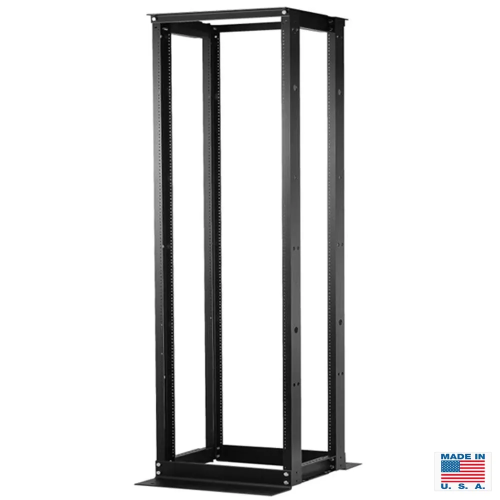 Rack 7 ft adjustable black