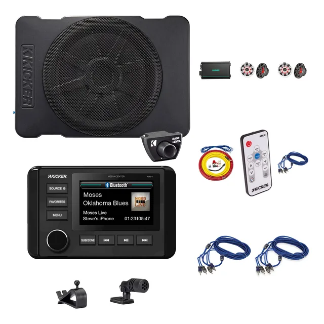 Marine Audio bluetooth led 160 watts