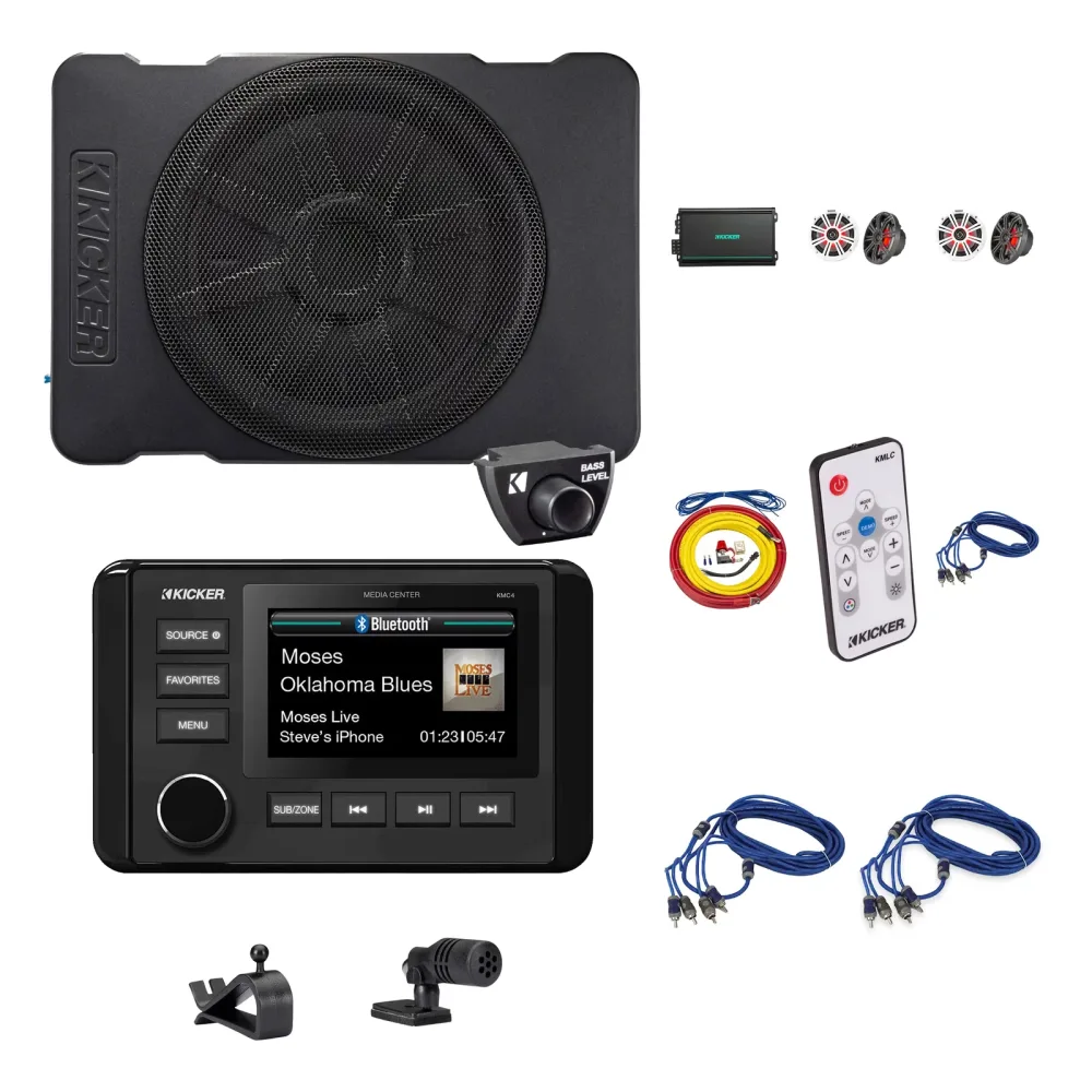 Marine Audio bluetooth led 160 watts