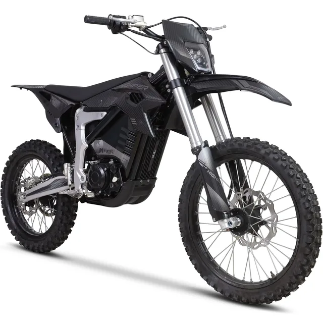 Dirt Bike 72v 12000w black