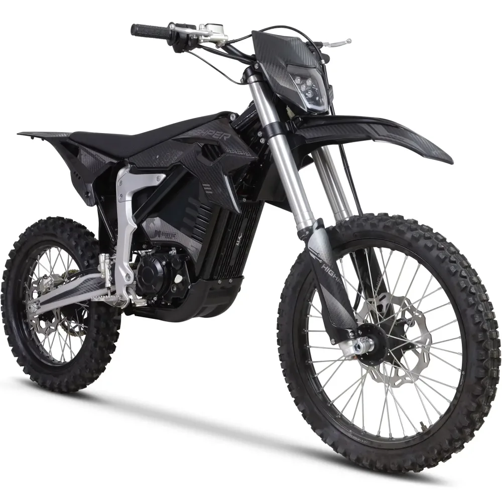 Dirt Bike 72v 12000w black