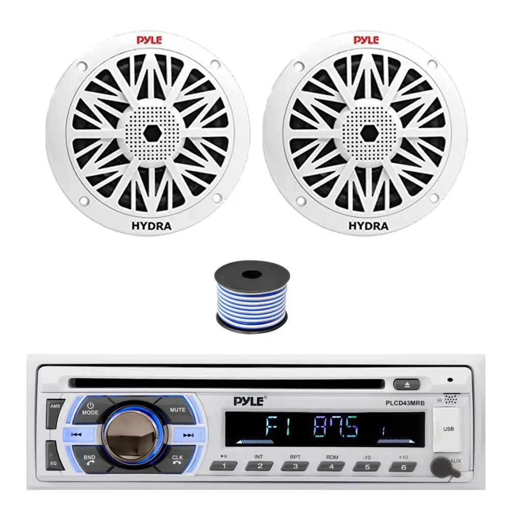 Stereo Receiver 8" 300 watt bluetooth