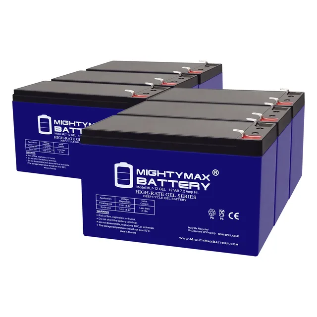 Battery 12v 6 pack 12 volt
