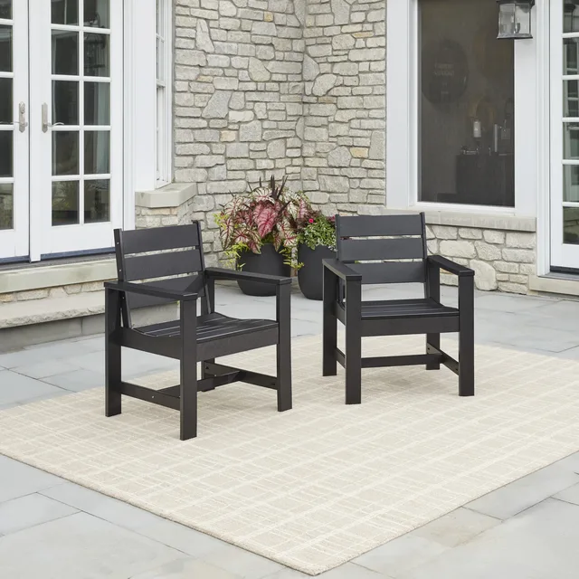 Homes Gardens black 26 in 25.6 in
