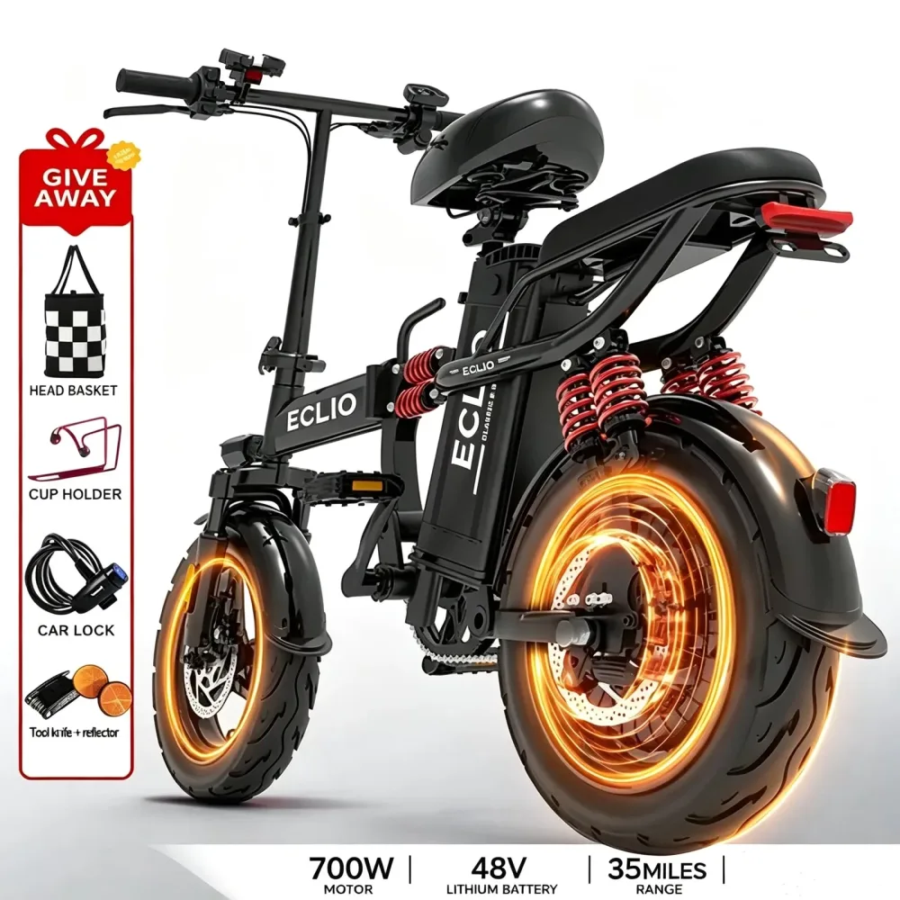 Electric Bike 800w 48v 14"
