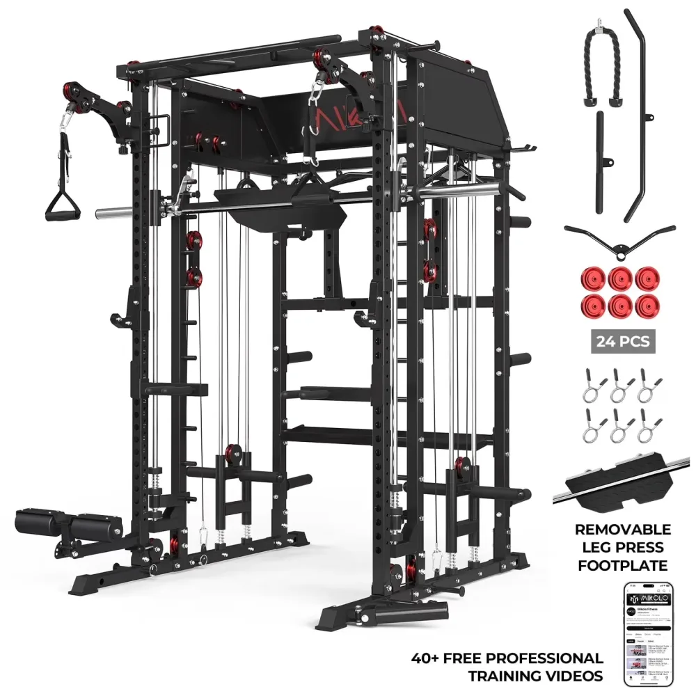 Smith Machine black 2mm 2200 lbs
