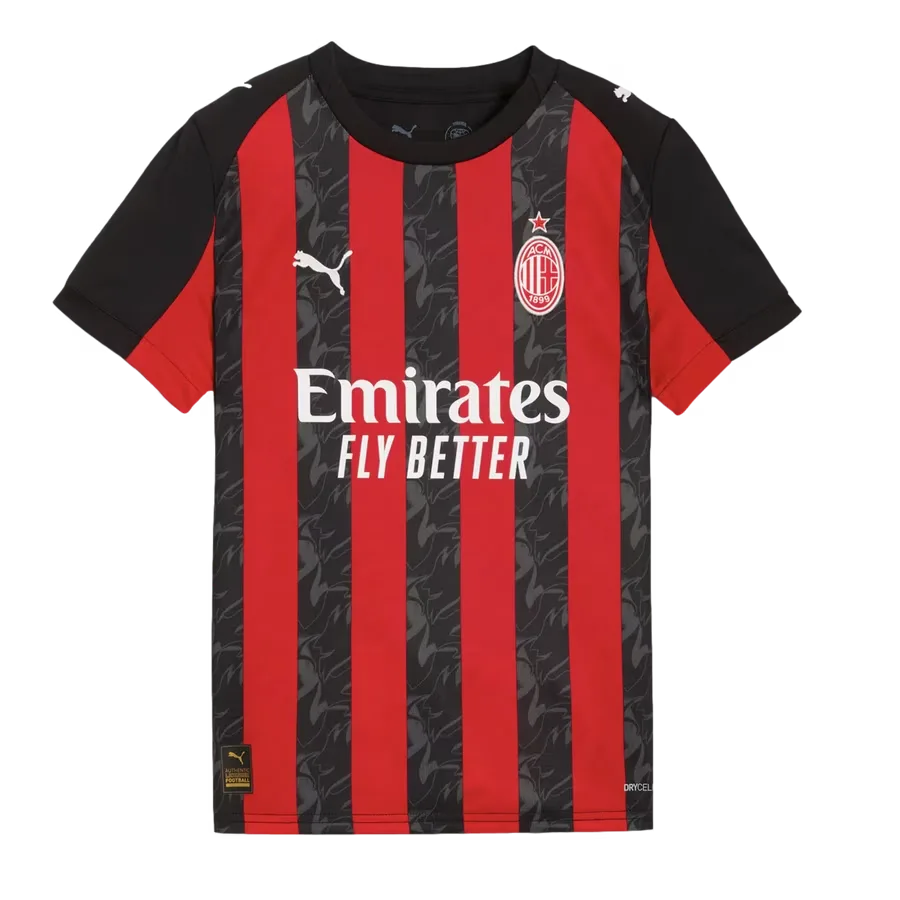 Youth Soccer black red