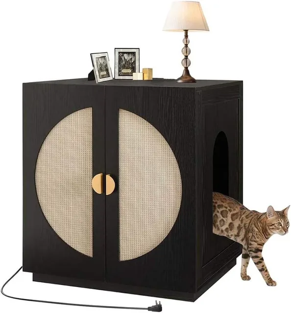 Litter Box 0 lb 5 ft black